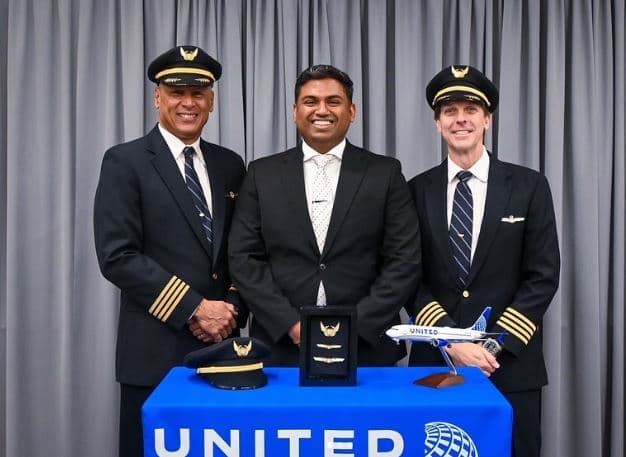 Newark A320 First Officer Ameen T.’s love of flight took off with Aviate