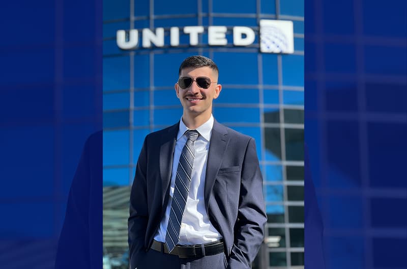 San Francisco B737 First Officer Meero K. fulfills his dream of flying